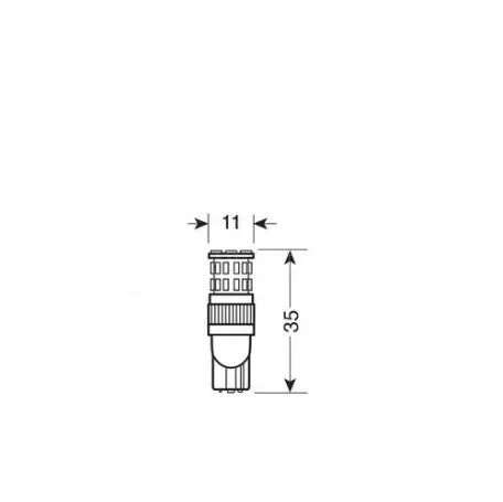 Lampa T10 24-28V W2,1x9,5d MEGA-LED36 220LM (ΔΙΠΛΗΣ ΠΟΛΙΚΟΤΗΤΑΣ) 20ΤΕΜ. L9827.1 