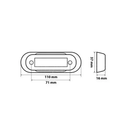 Lampa ΦΩΣ ΦΟΡΤΗΓΟΥ 4LED ΛΕΥΚΟ L4149.8 