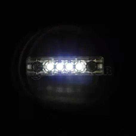 Lampa ΦΩΣ ΟΓΚΟΥ ΦΟΡΤΗΓΟΥ 9-33V 4LED 16x65mm ΛΕΥΚΟ ΑΔΙΑΒΡΟΧΟ LAMPA - 1ΤΕΜ. L9838.2 