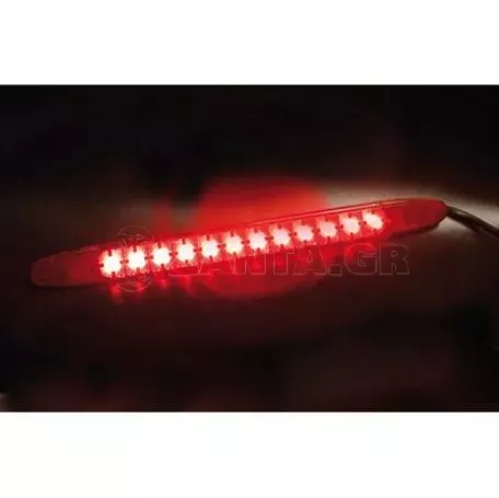 Lampa  Φως Θέσεως 24V 12LED 28cm Κόκκινο Αδιάβροχο L9837.8 