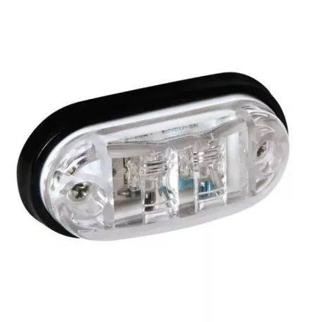 Lampa ΦΩΣ ΦΟΡΤΗΓΟΥ 2LED ΛΕΥΚΟ 24V 72mm ΑΒ1 (2x3000 MCD) L9848.4 