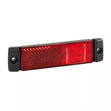 Lampa ΦΩΣ ΘΕΣΕΩΣ ΦΟΡΤΗΓΟΥ 24V 3LED ΚΟΚΚΙΝΟ 130x30mm 1ΤΕΜ. L9791.5 