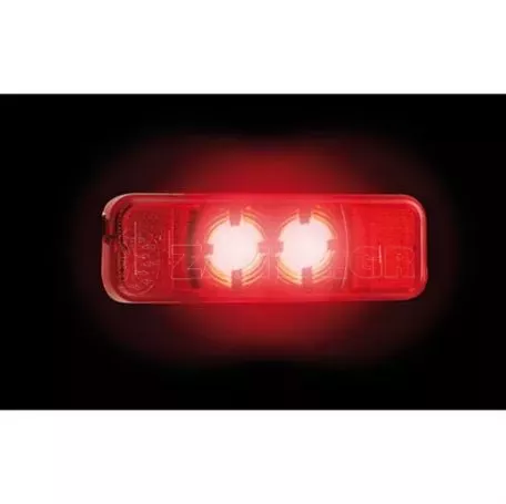 Lampa Φώτα Θέσης 2 Led 24V Κόκκινα L9700.1 