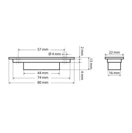 Lampa ΦΩΣ ΟΓΚΟΥ ΦΟΡΤΗΓΟΥ 24V 3LED 80x22mm ΠΡΑΣΙΝΟ 1ΤΕΜ. L9700.2 