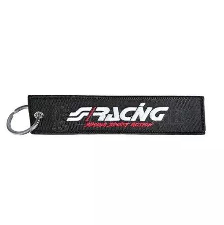 Simoni Racing ΜΠΡΕΛΟΚ ΚΛΕΙΔΙΩΝ REMOVE BEFORE DRIVE ΜΑΥΡΟ ΥΦΑΣΜΑ SRSRK9 