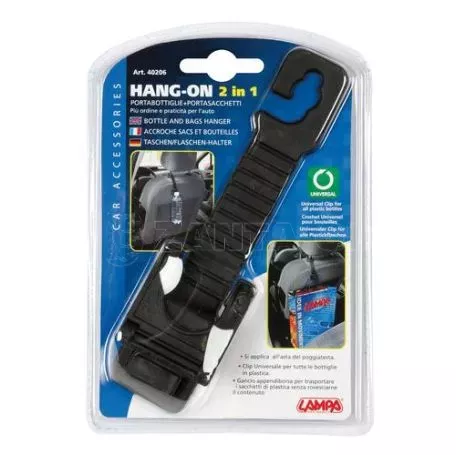 Lampa ΠΟΤΗΡΟΘΗΚΗ HANG-ON 2 ΣΕ 1 (ΜΕ ΚΡΕΜΑΣΤΡΑΚΙ) L4020.6 