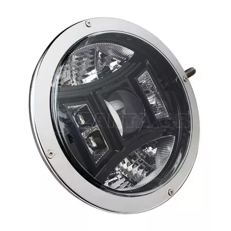 M-tech ΠΡΟΒΟΛΕΑΣ LED DRIVING ΧΡΩΜΙΟ 10-30V 70W 6400lm CREE LED ΣΤΡΟΓΓΥΛΟΣΟΣ 9'' ΙΝΤΣΩΝ WLC107/MT 