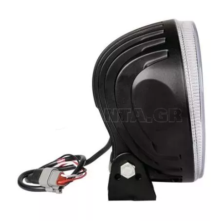 Lampa ΠΡΟΒΟΛΕΑΣ ANGEL-LED 9>36V 7LED 4.800LM 6.500K 150mm 2 ΛΕΙΤΟΥΡΓΙΩΝ ΑΔΙΑΒΡΟΧΟΣ 1ΤΕΜ. L7224.9 