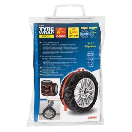 Lampa ΤΣΑΝΤΕΣ ΜΕΤΑΦΟΡΑΣ 4 ΕΛΑΣΤΙΚΩΝ TYRE WRAP BASIC (L) 13''-19'' L1594.0 