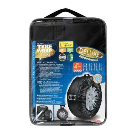 Lampa ΤΣΑΝΤΕΣ ΜΕΤΑΦΟΡΑΣ 4 ΕΛΑΣΤΙΚΩΝ TYRE WRAP DELUXE (L) 73 Χ 35 cm - 13''-19'' L1594.1 