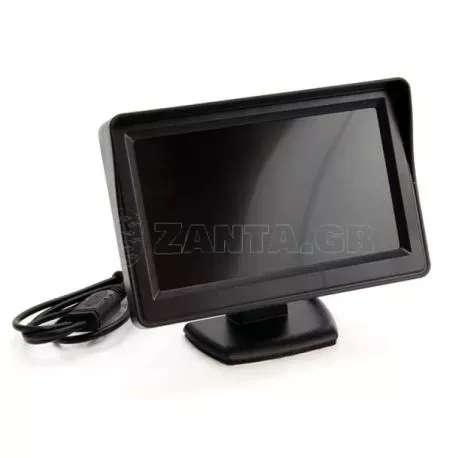 AMIO ΟΘΟΝΗ TFT LCD ΑΥΤΟΚΙΝΗΤΟΥ 4,3" - 12V AMiO - 1 ΤΕΜ. 01020/AM 