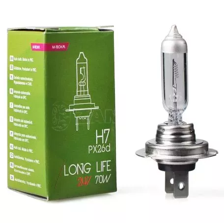 M-tech H7 24V 70W PX26d POWERTEC LONG LIFE ΑΛΟΓΟΝΟΥ 1ΤΕΜ. ΚΟΥΤΙM-TECH PTXLL7/MT 