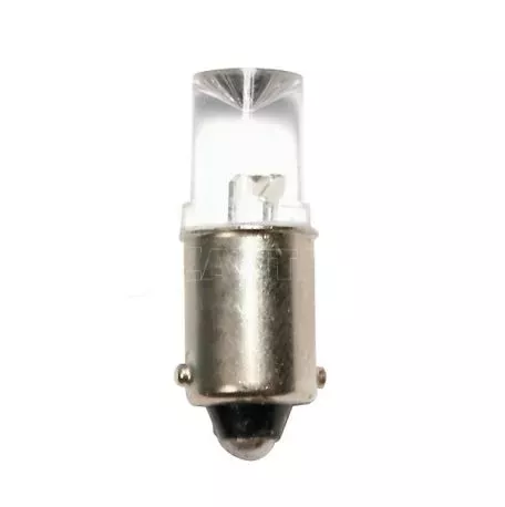 Lampa T4W 12V BA9s 1LED ΛΕΥΚΟ (ΜΠΑΓΙΟΝΕΤ) BLISTER 2ΤΕΜ. 5840.4-LM 