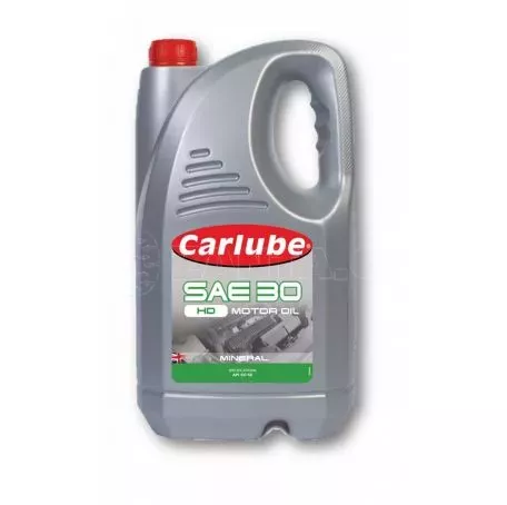 CarPlan ΛΑΔΙ ΚΙΝΗΤΗΡΑ MONOGRADE SAE-30 ΟΡΥΚΤΕΛΑΙΟ API SE/CD CARLUBE 5L CP-XHD455 