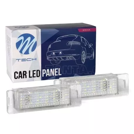 M-tech ΦΩΤΑ ΠΙΝΑΚΙΔΑΣ LED OPEL ASTRA F / CALIBRA / VAUXHALL ASTRA / VAUXHALL CALIBRA MTECH - 2 ΤΜΧ. CLP114/MT 