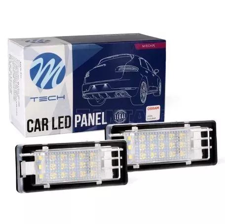 M-tech ΦΩΤΑ ΠΙΝΑΚΙΔΑΣ LED RENAULT CLIO / FLUENCE / LATITUDE MTECH - 2 ΤΜΧ. CLP124/MT 