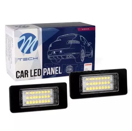 M-tech ΦΩΤΑ ΠΙΝΑΚΙΔΑΣ LED SKODA MTECH - 2 ΤΜΧ. CLP120/MT 