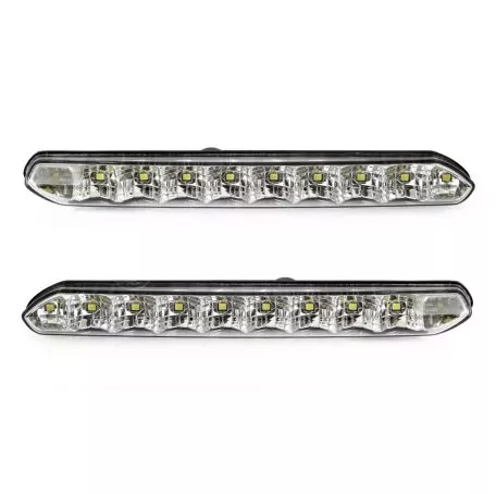 AMIO ΦΩΤΑ ΗΜΕΡΑΣ DRL 12/24V 7W 20LED(0,35W ANA LED) 185x20x40mm 2ΤΕΜ AMiO - 2 ΤΕΜ. 01266/AM 