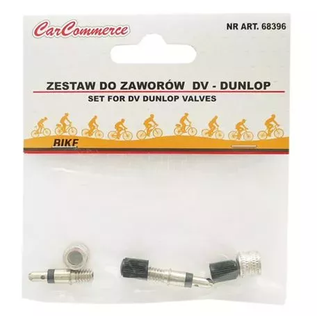 CAR COMMERCE KIT ΒΑΛΒΙΔΑΣ ΠΟΔΗΛΑΤΟΥ DUNLOP ΣΕΤ 6ΤΕΜ. 68396-CC 