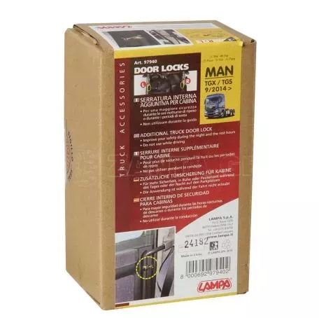 Lampa MAN TGX /TGS 09/2014>/ 07/2020> ΠΡΟΣΘΕΤΕΣ ΕΣΩΤΕΡΙΚΕΣ ΚΛΕΙΔΑΡΙΕΣ ΠΟΡΤΑΣ 2 ΤΕΜ. L9794.0 