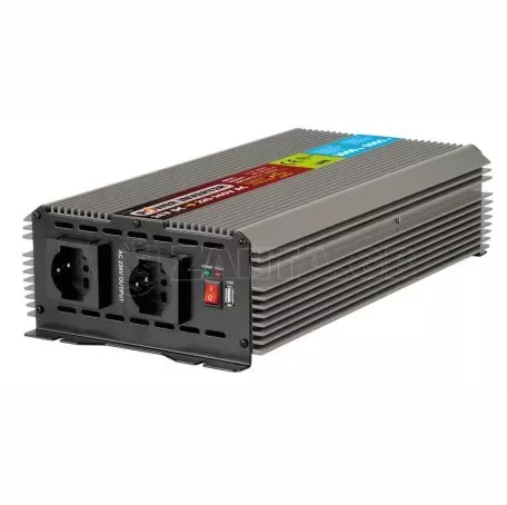 Lampa INVERTER 24V>220-240W max3000-peak6000W L9707.1 