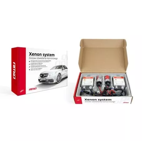 AMIO H4-1 6000K 12V KIT XENON 1103 BALLAST 35W (ΜΟΝΗ ΣΚΑΛΑ) AMiO - 1 ΤΕΜ. 01835/AM 