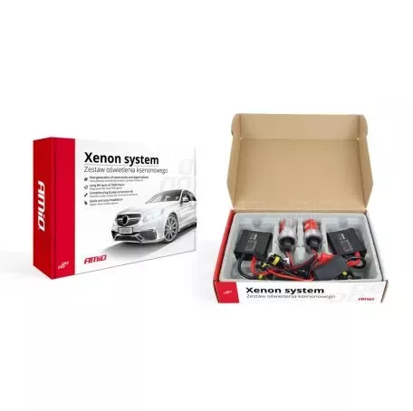 AMIO H4 6000K 12V KIT XENON SLIM BALLAST 35W AMiO - 1 ΤΕΜ. 01941/AM 