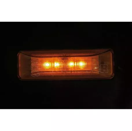 Lampa ΦΩΣ ΟΓΚΟΥ ΦΟΡΤΗΓΟΥ 4LED ΠΟΡΤΟΚΑΛΙ 24V 103mm LA3 - 1 ΤΕΜ. L9845.9 