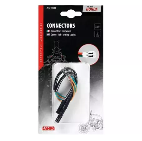 Lampa ΚΑΛΩΔΙΩΣΗ ΓΙΑ ΣΥΝΔΕΣΗ LED ΦΛΑΣ HONDA - 2 ΤΕΜ. 9160.0-LM 