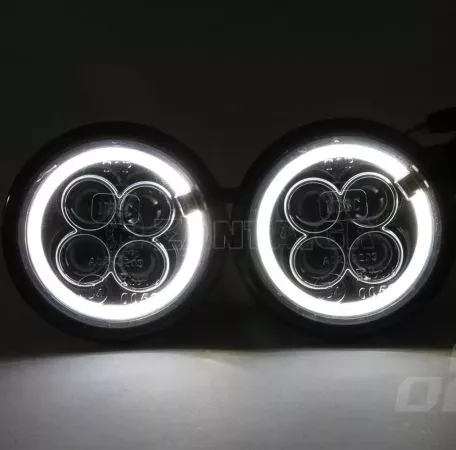 AMIO ΦΩΤΑ ΗΜΕΡΑΣ DRL 510L 12V 11,16W 8xSMD LED 800lm ΣΤΡΟΓΓΥΛΟΙ 70mm  ΑΜΙΟ 2ΤΕΜ 01525/AM 