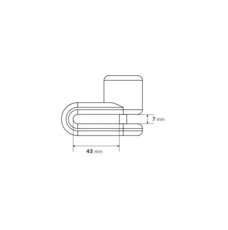 Lampa ΑΝΤΙΚΛΕΠΤΙΚΟ ΔΙΣΚΟΦΡΕΝΟΥ PINCH ΚΟΚΚΙΝΟ 5,5mm (2 ΚΛΕΙΔΙΑ)LAMPA - 1 ΤΕΜ 9156.4-LM 