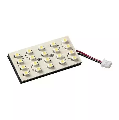 Lampa ΠΑΝΕΛ 20SMD HYPER LED 24V 25x50mm ΜΠΛΕ 1 ΤΕΜΑΧΙΟ L9837.3 