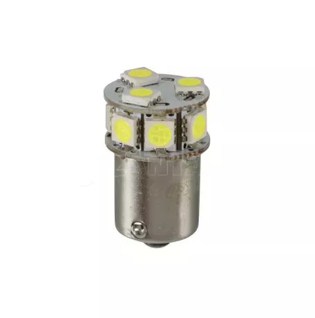 Lampa P21W 24/32V Ba15s 3,5W 180lm 10xSMDx1CHIP LED CAN-BUS (ΦΟΥΝΤΟΥΚΙ) ΛΕΥΚΟ ΔΙΑΘΛΑΣΗΣ  BLISTER​ LAMPA - 1 TEM. L5771.5 