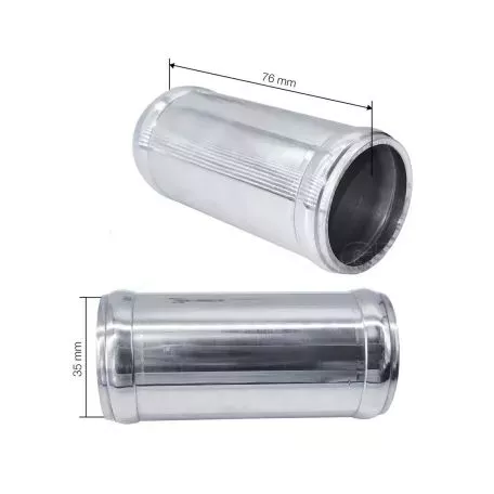 Simoni Racing ΣΩΛΗΝΑΣ ΑΕΡΑ ΑΛΟΥΜΙΝΙΟΥ 76x35mm ALUMINIUM STRAIGHT TUBE SIMONI RACING - 1 TEM. SRG7635 