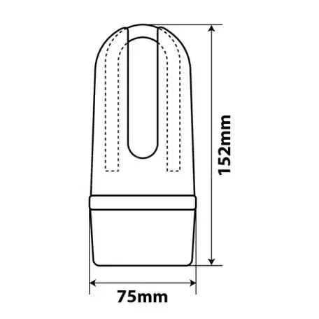 Lampa ΚΟΥΛΟΥΡΑ ΑΝΤΙΚΛΕΠΤΙΚΗ ΜΕ ΥΦΑΣΜΑ 2 ΣE 1 1.20CM LAMPA - 1 TEM. 9061.9-LM 