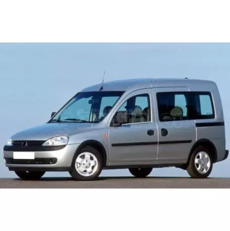 S-DIZAYN TRIM ΠΑΡΑΘΥΡΩΝ 2ΤΕΜ ΑΝΟΞ.ΑΤΣΑΛΙ ΧΡΩΜΙΟ ΓΙΑ OPEL COMBO C MINI VAN 2001-2011 6805060/SD 