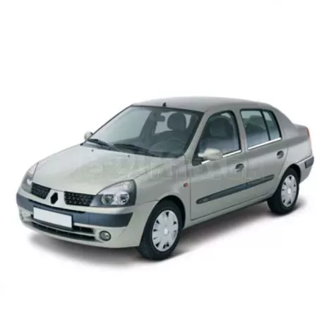 S-DIZAYN TRIM ΠΑΡΑΘΥΡΩΝ 4ΤΕΜ ΑΝΟΞ.ΑΤΣΑΛΙ ΧΡΩΜΙΟ ΓΙΑ RENAULT CLIO SYMBOL SEDAN 99-06 7003060/SD 