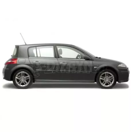 S-DIZAYN TRIM ΠΑΡΑΘΥΡΩΝ 4ΤΕΜ ΑΝΟΞ.ΑΤΣΑΛΙ ΧΡΩΜΙΟ ΓΙΑ RENAULT MEGANE 5D HB 04-10 7012061/SD 