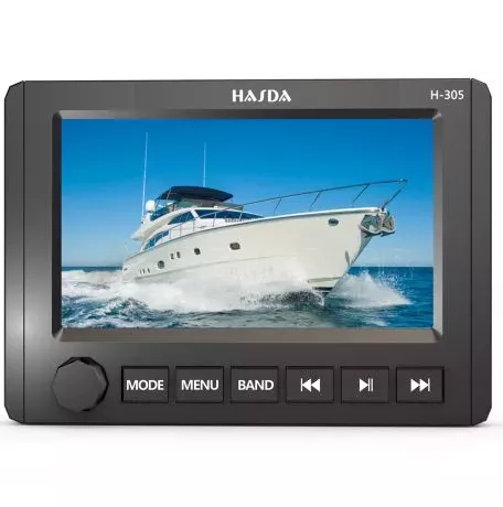 HASDA HASDA MP3 PLAYER H-305 4x50W ΜΕ ΡΑΔΙΟΦΩΝΟ/USB/BLUETOOTH (ΑΔΙΑΒΡΟΧΟ / ΜΑΥΡΟ) H-305/HSD 