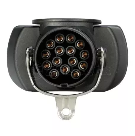 Lampa ΑΝΤΑΠΤΟΡΑΣ ΦΟΡΤΗΓΟΥ ΔΙΠΛΟΣ 24V 15pin (ISO12098)> 1 TYPE N (ISO1185)+1 TYPE S (ISO 3731) ERICH JAEGER LAMPA - 1 TEM. L.EJ311038 