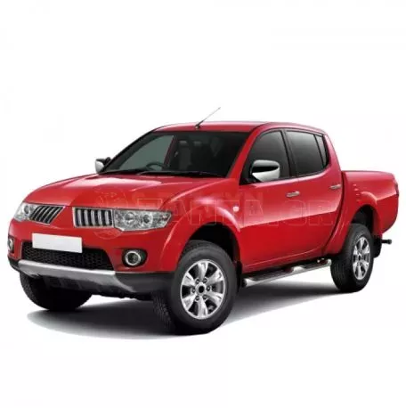 S-DIZAYN ΧΕΡΟΥΛΙΑ ΠΟΡΤΑΣ ΓΙΑ MITSUBISHI L200 2006+  ΧΡΩΜΙΟ ΜΕΤΑΛΛΙΚΑ 4ΤΕΜ. ΧΠ.7403120/SD 