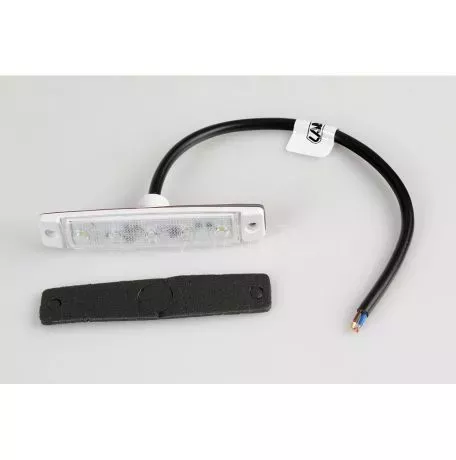 Lampa ΦΩΣ ΟΓΚΟΥ 12/24V 5xSMD LED ΛΕΥΚΟ ΔΙΑΦΑΝΟ 96x20mm ΜΕ ΕΓΚΡΙΣΗ ΤΥΠΟΥ R7/R10  LAMPA - 1 TEM. L9703.0 