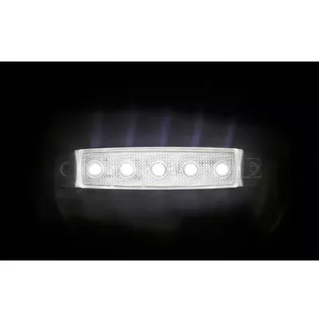 Lampa ΦΩΣ ΟΓΚΟΥ 12/24V 5xSMD LED ΛΕΥΚΟ ΔΙΑΦΑΝΟ 96x20mm ΜΕ ΕΓΚΡΙΣΗ ΤΥΠΟΥ R7/R10  LAMPA - 1 TEM. L9703.0 