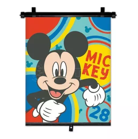 AMIO ΚΟΥΡΤΙΝΑΚΙ ΗΛΙΟΠΡΟΣΤΑΣΙΑΣ ΣΕ ΡΟΛΟ MICKEY 36x45cm ΓΙΑ ΠΛΑΙΝΟ ΤΖΑΜΙ/ΠΙΣΩ ΠΑΡΜΠΡΙΖ​ ΑMiO - 1 TEM. S9344/AM 