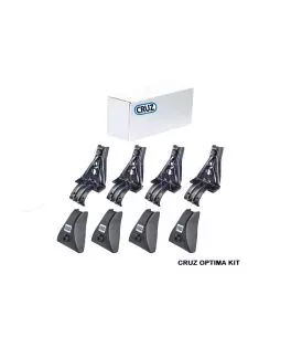 Πόδια / Άκρα Για Μπάρες Οροφής CRUZ Optima 931-067 Για Ford Fiesta 02-09 3D Σετ 4 Τεμάχια 