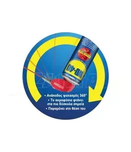 Γράσο Σπρέυ Λευκού Λιθίου Specialist WD-40 400ml 