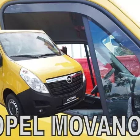 Heko ΑΝΕΜΟΘΡΑΥΣΤΕΣ ΑΥΤΟΚΙΝΗΤΟΥ ΓΙΑ OPEL MOVANO B 2010> / RENAULT MASTER III 2010> / MASTER IV 2019> / NISSAN NV400 2011> ΜΑΚΡΥ ΖΕΥΓΑΡΙ ΑΠΟ ΕΥΚΑΜΠΤΟ ΦΙΜΕ ΠΛΑΣΤΙΚΟ HEKO - 2 ΤΕΜ. ΑΝΕΜ 