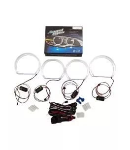 Δαχτυλίδια angel eyes για  BMW E46 με ανακλαστήρα sedan, combi (1998-2005) / E46 coupe (1998-2003) - U-Design 