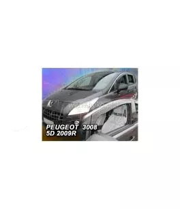 Ανεμοθραύστες για Peugeot 3008 / 5008 (2009-2017) 2 τμχ. εμπρός 