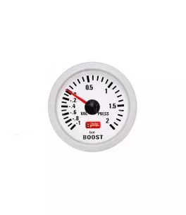 Μπαρόμετρο Boost Auto Gauge Λευκό 52mm 14226 